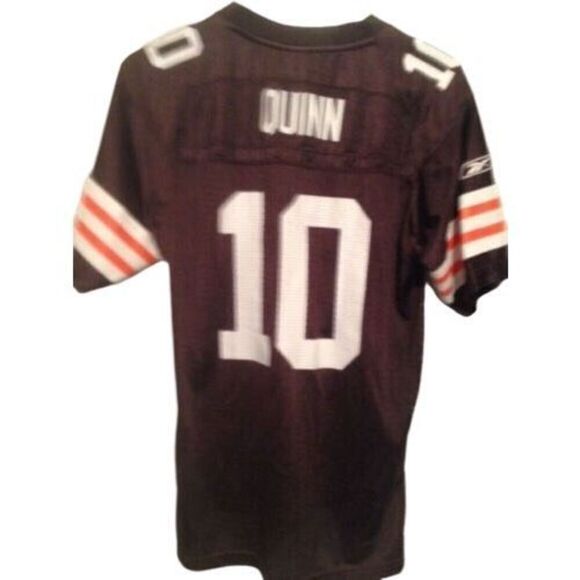 CLEVELAND BROWNS BRADY QUINN SIZE YOUTH LARGE JERSEY - Picture 2 of 5